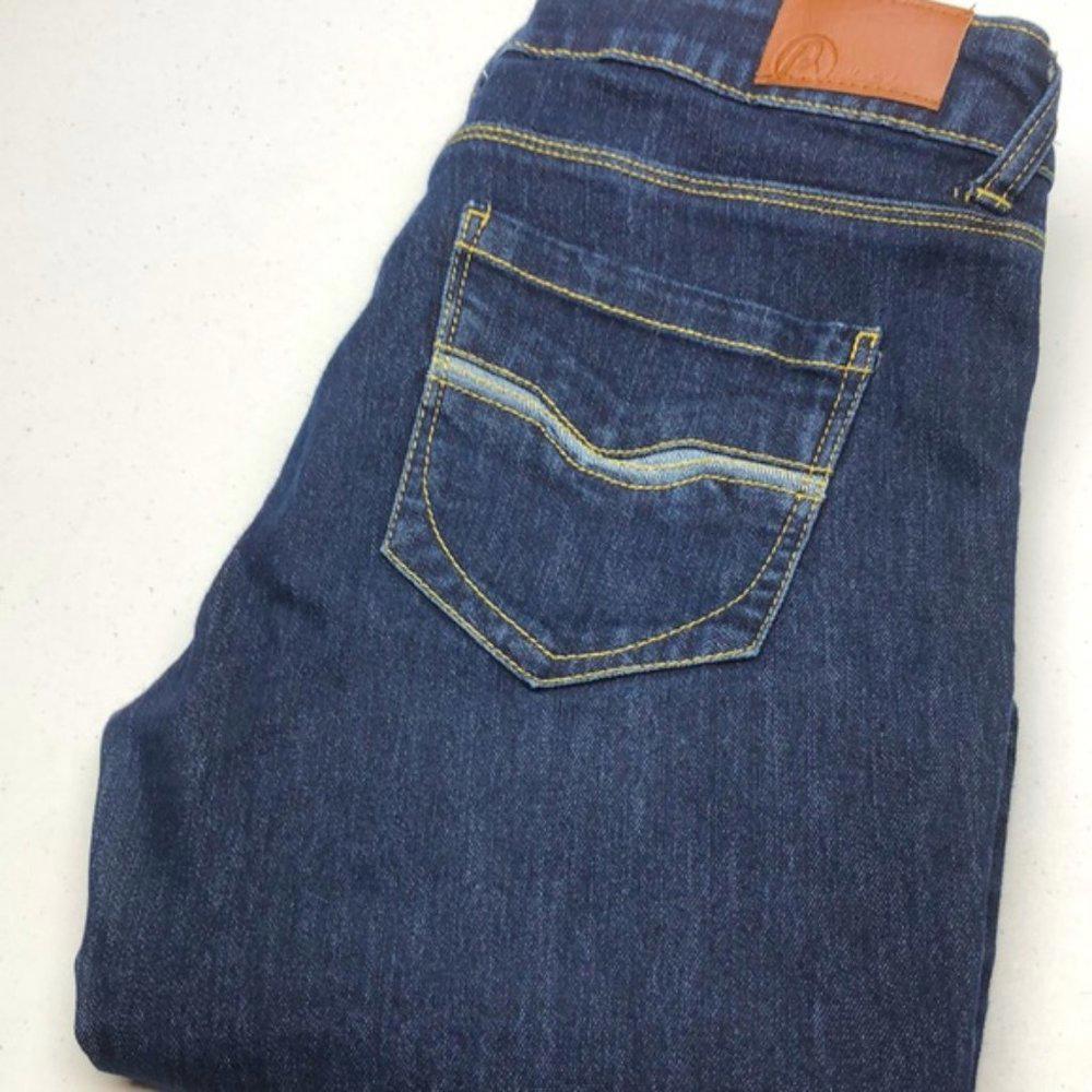VINTAGE BLUENOTES BELLA SLIM STRAIGHT 29x30 EMBROIDERED POCKETS ❤️
